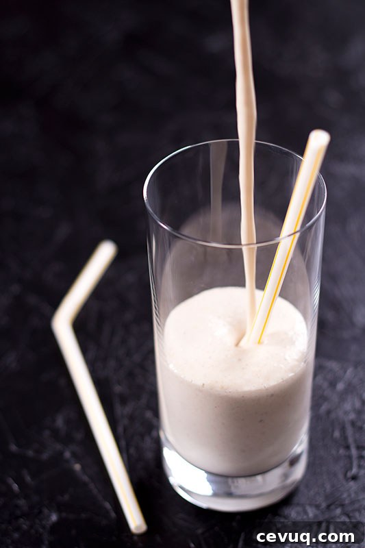 banana peanut butter smoothie