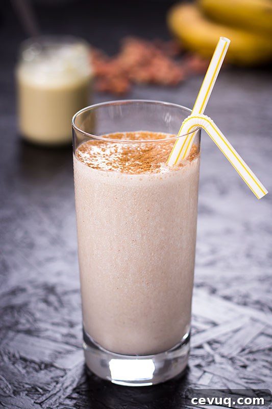 banana peanut butter smoothie