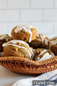 muffins in a basket