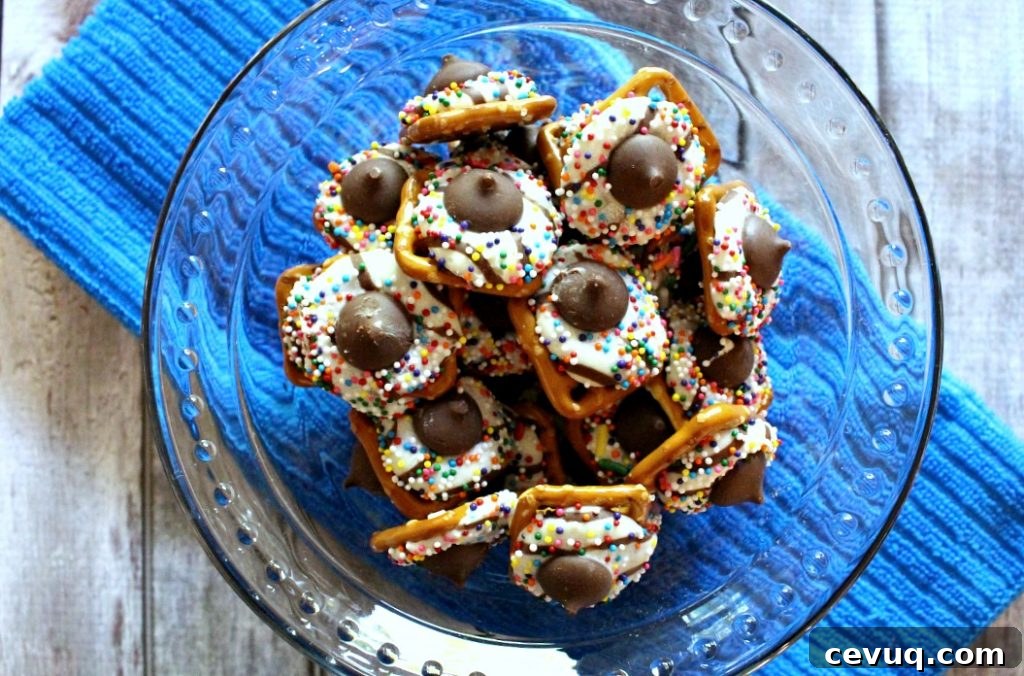 Hugs and Kisses Pretzels