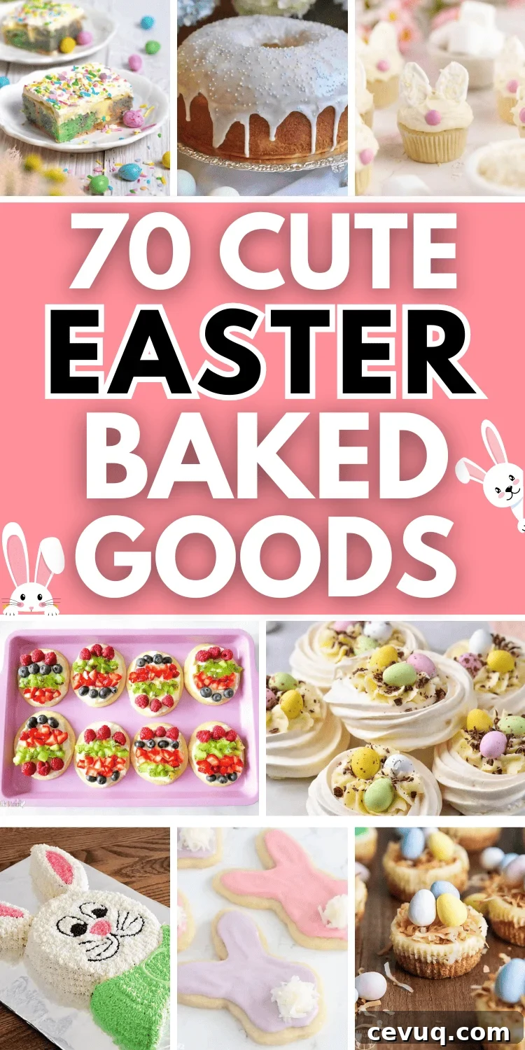 Easy Easter baking ideas! These fun Easter desserts are cute easter baking ideas, easter baking ideas desserts, easter baking ideas for kids, easter baking ideas creative, easter bake sale ideas easy, easter bake sale treats, easter sweets ideas baking, cute easter dessert recipes, easter baking ideas cupcakes, easter baking ideas cake, easter baking ideas cookies, easy easter snacks for party, easter desserts ideas easy simple, easter food ideas desserts, easter baked goods ideas.