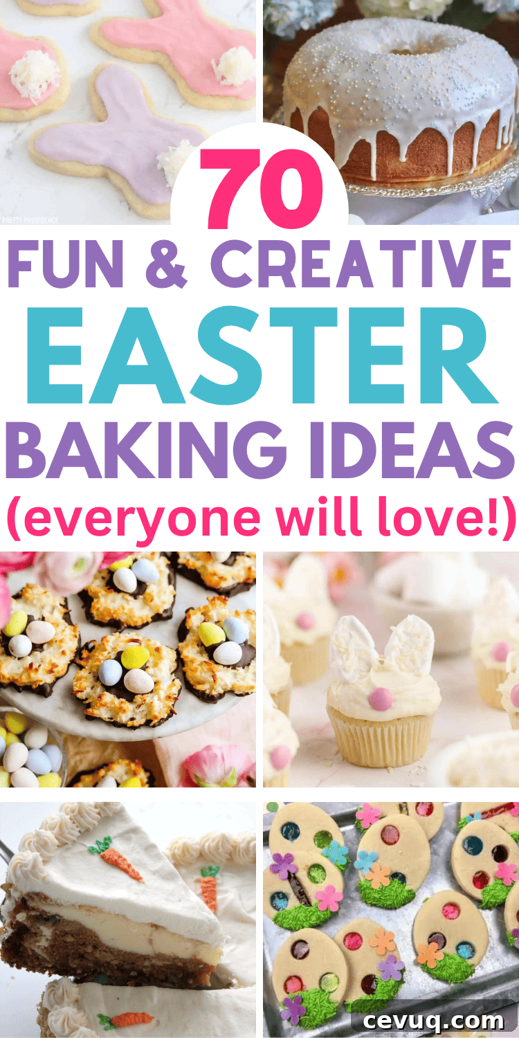 Easy Easter baking ideas! These fun Easter desserts are cute easter baking ideas, easter baking ideas desserts, easter baking ideas for kids, easter baking ideas creative, easter bake sale ideas easy, easter bake sale treats, easter sweets ideas baking, cute easter dessert recipes, easter baking ideas cupcakes, easter baking ideas cake, easter baking ideas cookies, easy easter snacks for party, easter desserts ideas easy simple, easter food ideas desserts, easter baked goods ideas.