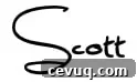 Signature of Scott from Platter Talk