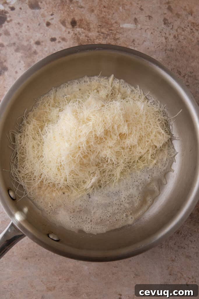 phyllo dough getting cooked