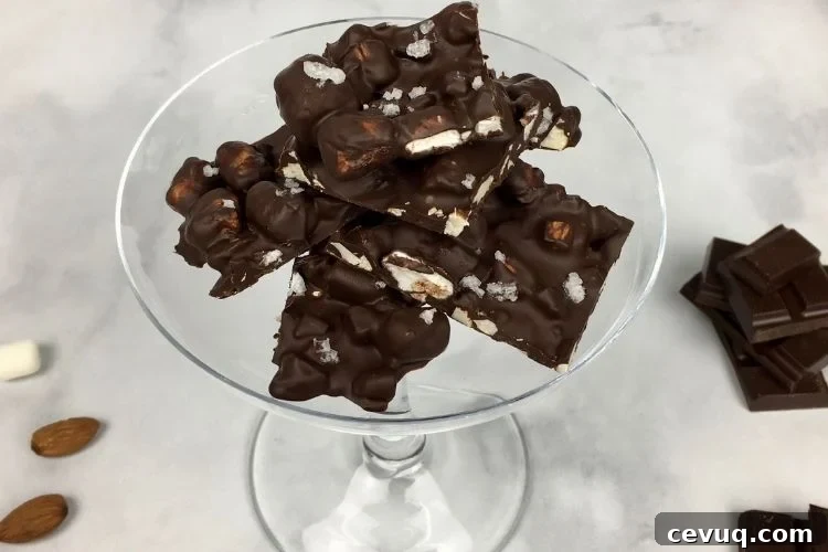 Finished easy homemade chocolate bars