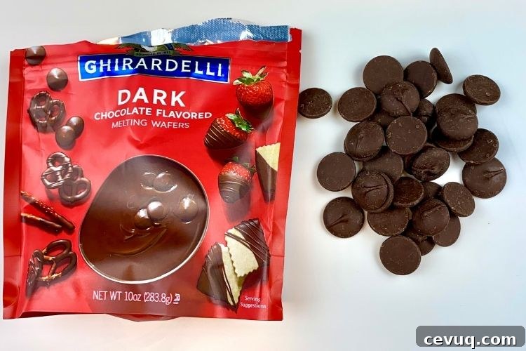 Ghirardelli melting wafers