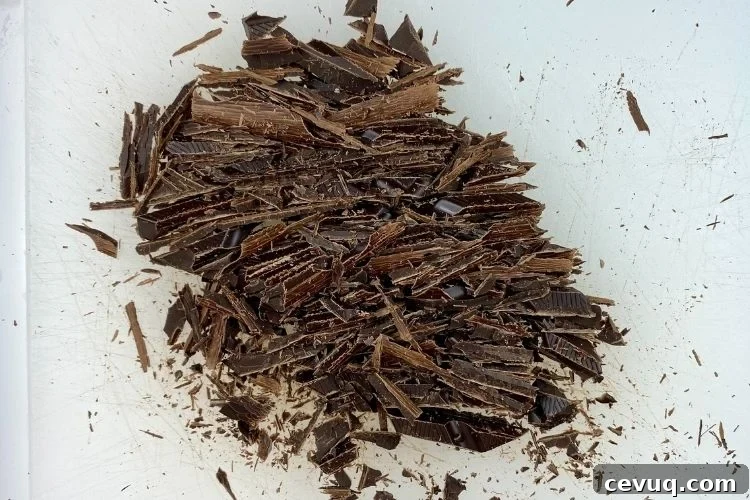 Chopped Chocolate
