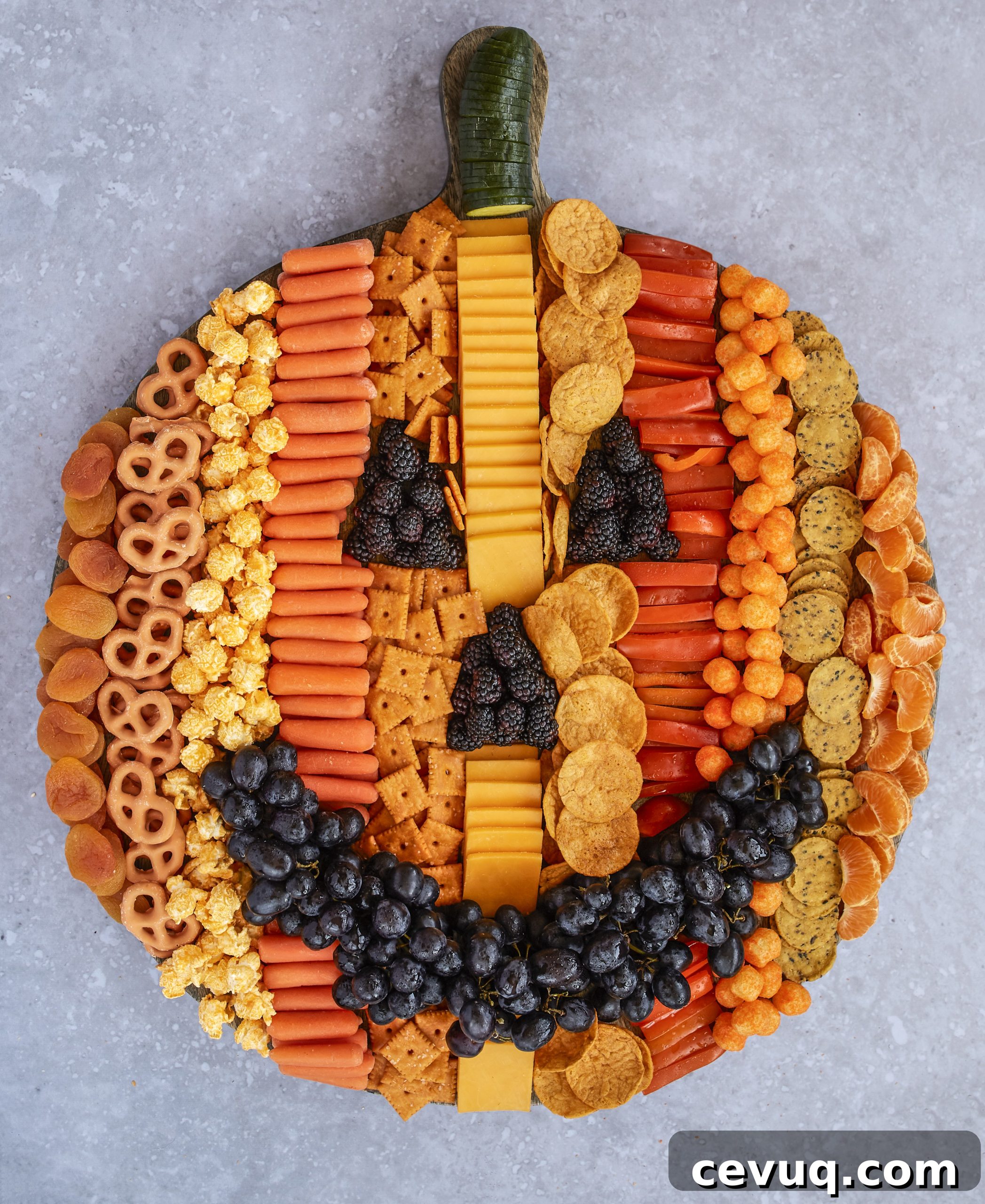 Pumpkin Snack Board by The BakerMama