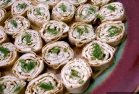 Smoked Salmon Pinwheels with Cream Cheese and Dill