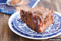 Decadent Chocolate Plum Cake Recipe with Moist Cocoa Layers