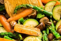 Crispy Sautéed Vegetables with Garlic and Herbs