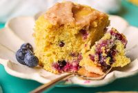 Blueberry Cornbread with Cinnamon Honey Butter Recipe