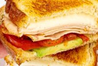 California Grilled Cheese with Avocado and Tomato