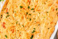 Creamy Chicken Pot Pie with Cheddar Biscuit Topping