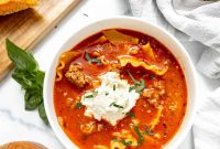 Slow Cooker Lasagna Soup Recipe for Cozy Weeknight Meals