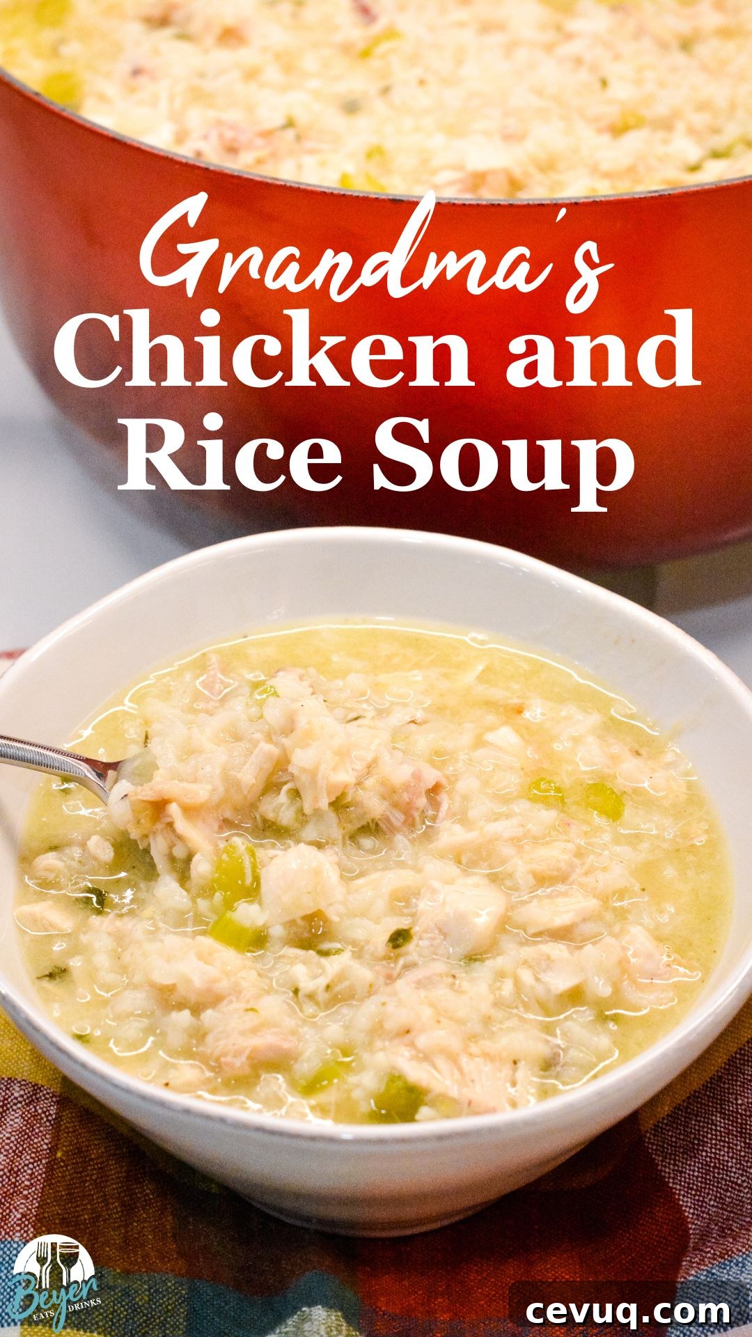 Looking for a cozy, homemade soup recipe? This classic Chicken and Rice Soup, passed down through generations, is perfect for chilly nights or when you need a little comfort. Made with tender chicken, flavorful broth, and wholesome veggies, this easy-to-make soup is a family favorite. Plus, it’s great for meal prep!