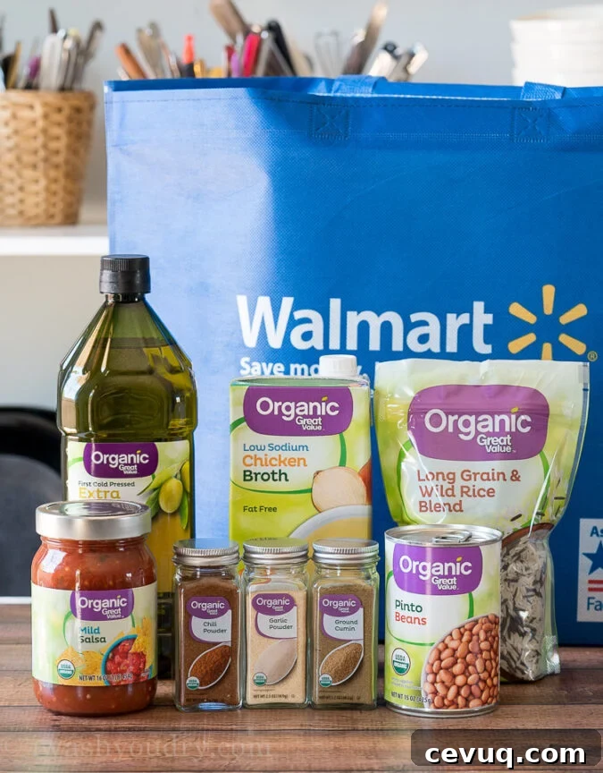 I love the new line of Great Value Organic products at Walmart!