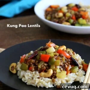 Kung Pao Lentils
