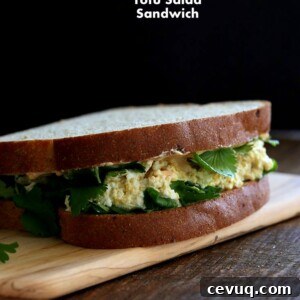 Tofu Egg Salad Sandwich
