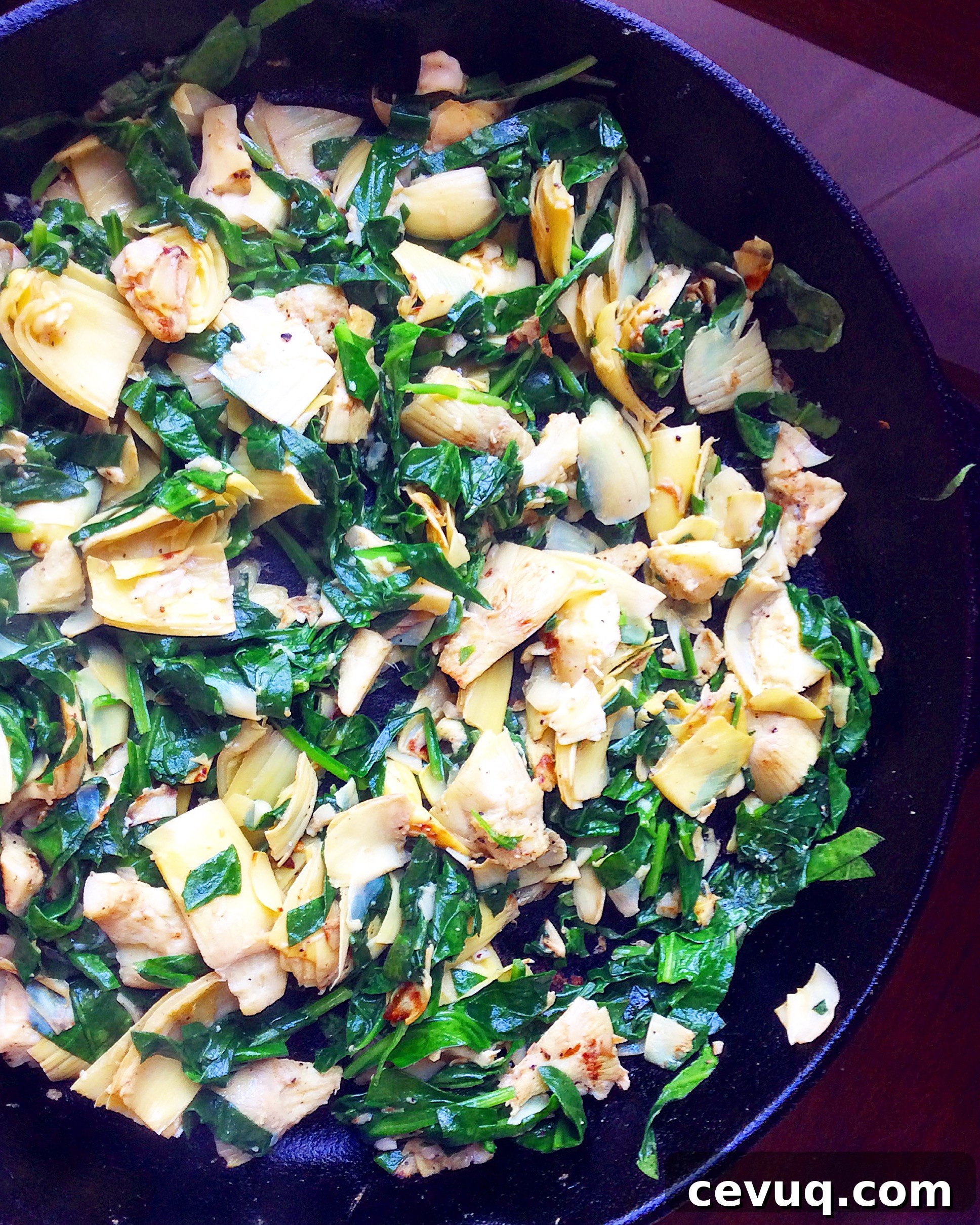 Spinach & Artichoke White Bean Dip