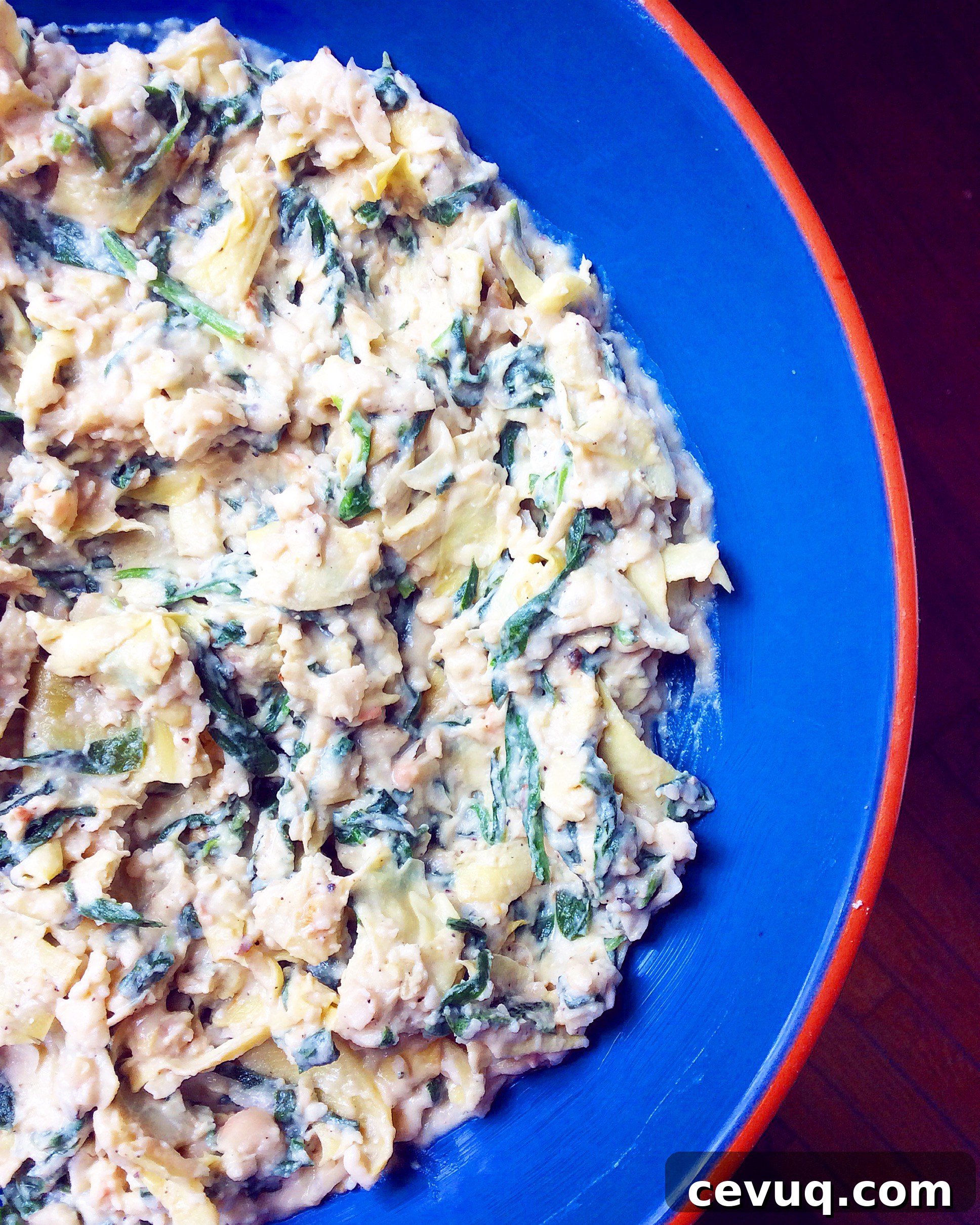 Spinach & Artichoke White Bean Dip