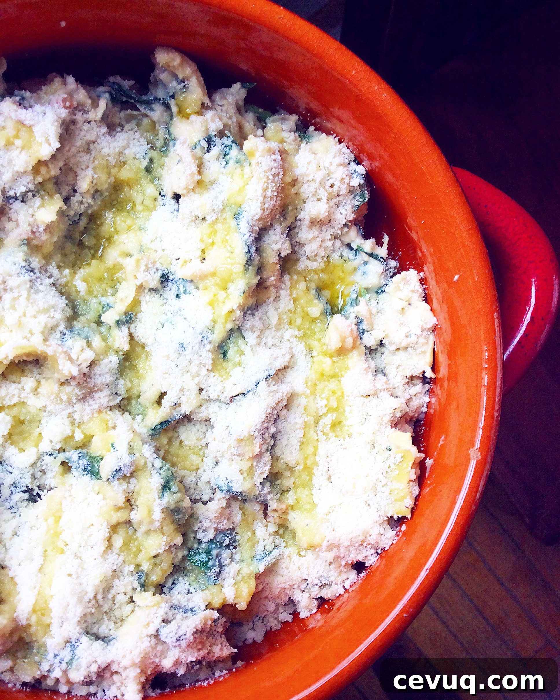 Spinach & Artichoke White Bean Dip