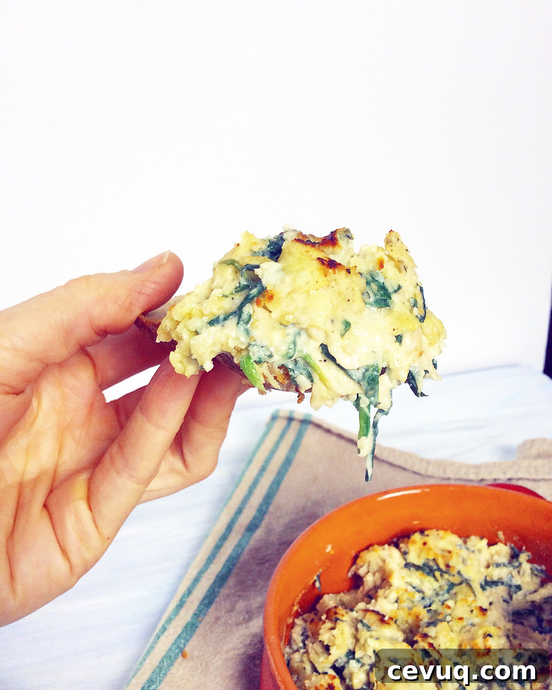 Spinach & Artichoke White Bean Dip