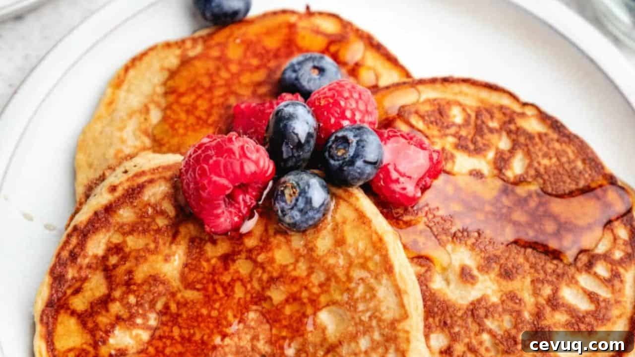 Cottage Cheese Pancakes