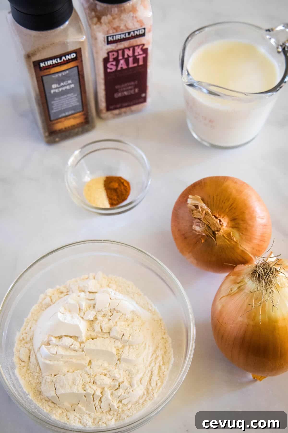 onion ring ingredients