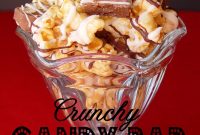 Homemade Crunchy Candy Bar Caramel Corn
