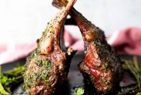Smoked Lamb Chops with Garlic and Rosemary