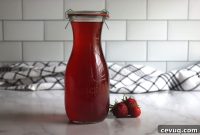 Homemade Strawberry Syrup Recipe for Pancakes & Desserts