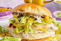 Grilled Chicken Sandwiches with Zesty Pepperoncini