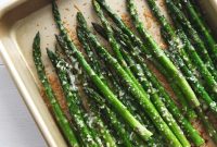Crispy Baked Parmesan Asparagus Recipe for Dinner Side