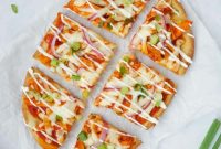 Buffalo Chicken Flatbread Pizza Recipe
