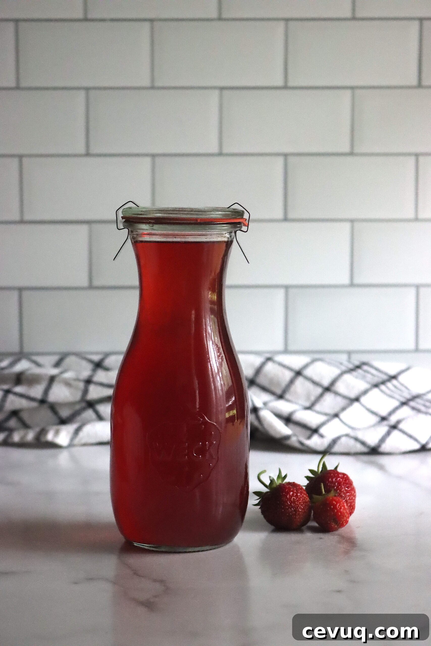 Homemade Strawberry Syrup Recipe for Pancakes & Desserts 5 Strawberry Syrup