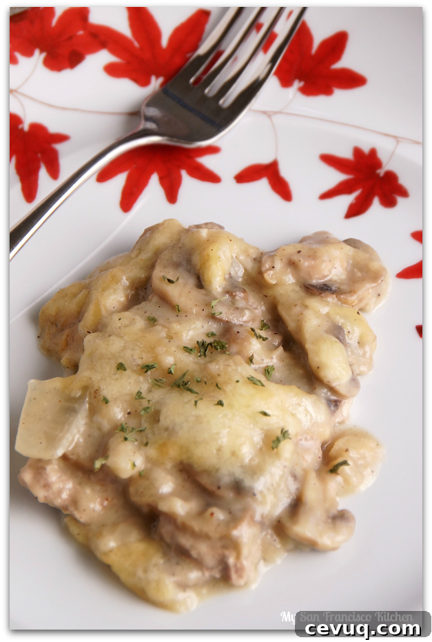 pork mushroom casserole