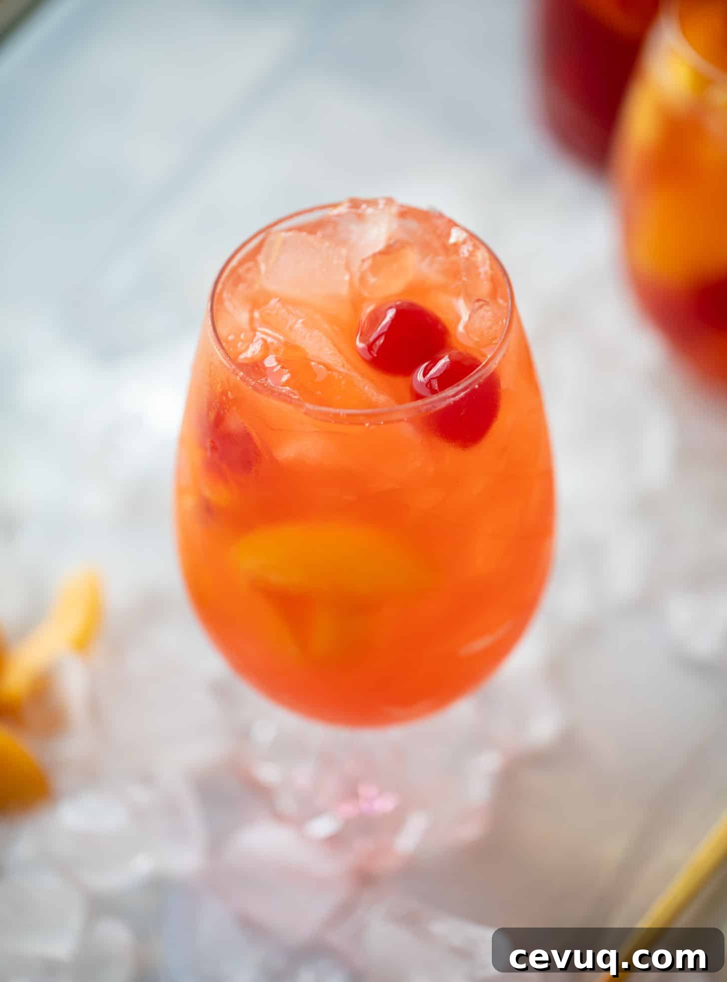 summer tequila fruit punch