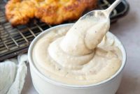 Classic Creamy White Gravy Recipe