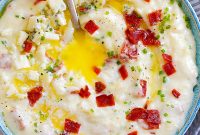 Creamy Gorgonzola and Bacon Mashed Potatoes