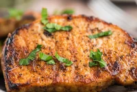 Juicy Grilled Boneless Pork Chops with Garlic Herb Marinade
