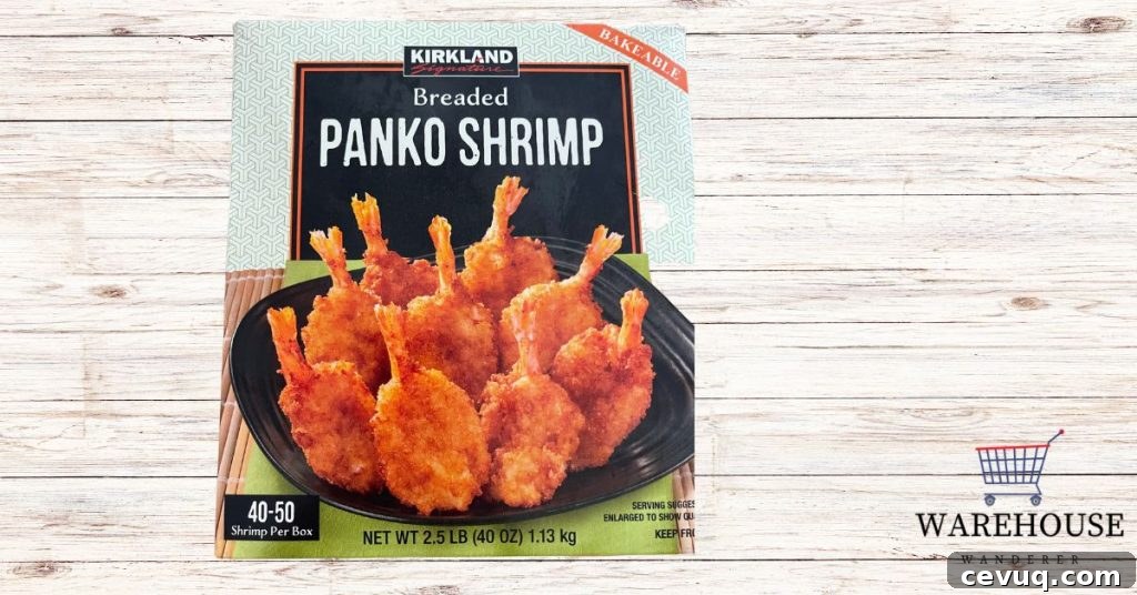 Panko shrimp on a serving tray