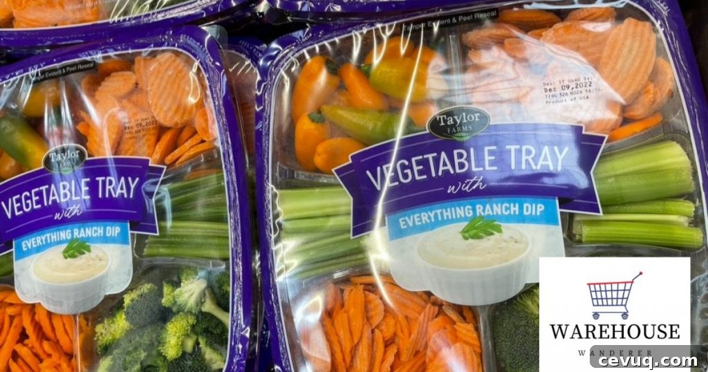 Vegetable platter