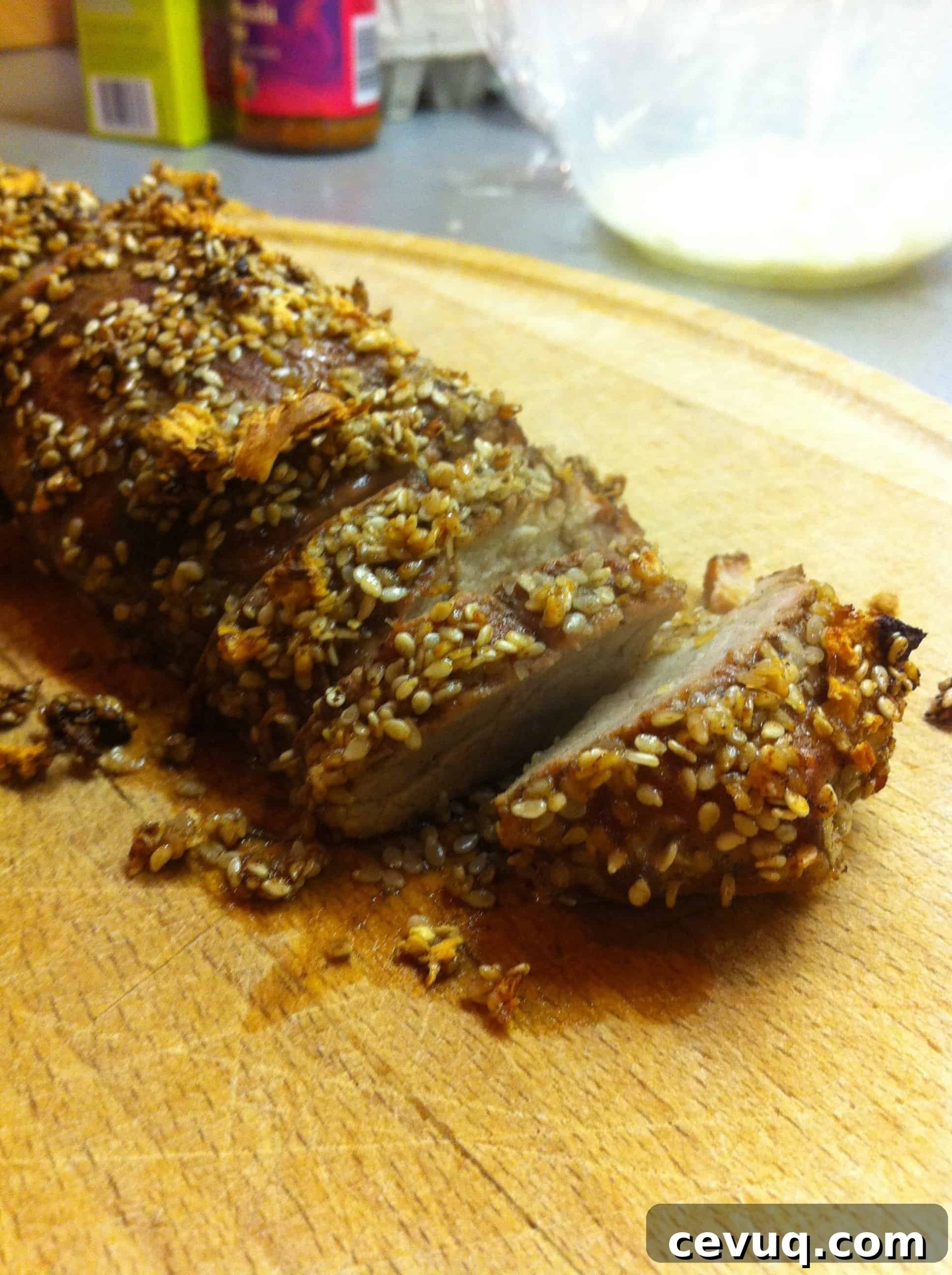 Gluten-Free Chinese-Style Roast Pork with Rice Noodles 3 roast pork sliced
