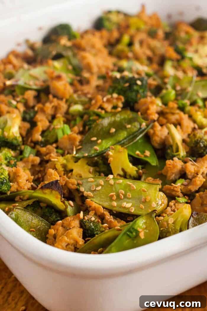 Homemade Chili Seasoning Mix for Authentic, Bold Flavor 15 side view of keto teriyaki casserole