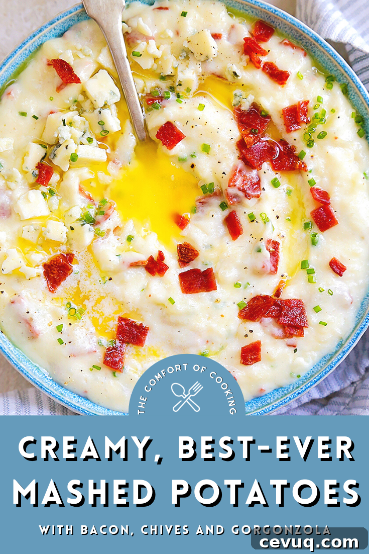 Creamy Gorgonzola and Bacon Mashed Potatoes 6 img 32055 6