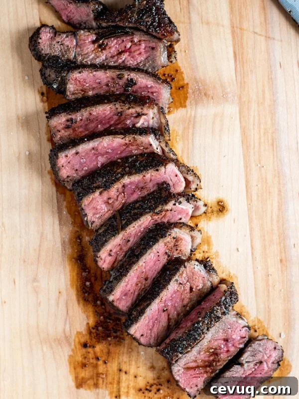 Coffee rubbed steak