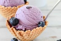 Homemade Blueberry Ice Cream Recipe: Creamy Summer Treat