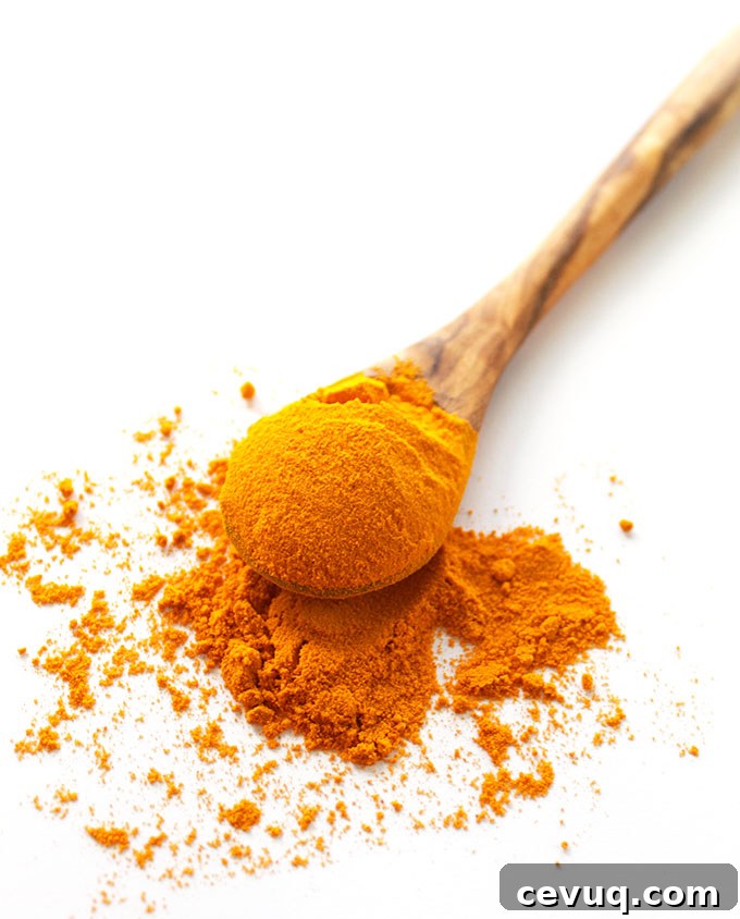 Turmeric for Golden Milk Frozen Yogurt Bark.