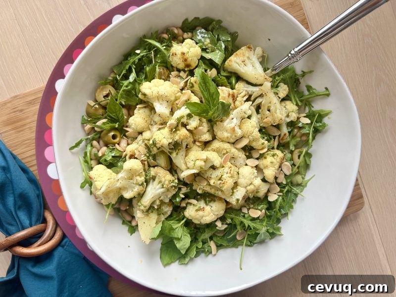 Cauliflower Salad via lizshealthytable.com
